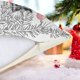 thumbnail image 4 of Litivy Juego De 4 Fundas De Almohada Navideñas Decorativas Para Navidad, Funda De Cojín Para Decoración Navideña Del Hogar (Árbol De Navidad De Muñeco De Nieve) (Rosa 18 X 18), 4 of 5