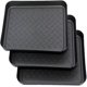 thumbnail image 1 of Set Of 3 Shoe Racks, Shoe Drip Tray Made Of Plastic, Small Shoe Mat, Drip Mat, Shelf, Shoe Tray, Shoe Tub, Drip Tray, 35x27x3 Cm, 1 of 4