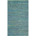 thumbnail image 3 of SAFAVIEH Nantucket Connell Abstract Cotton Area Rug, Blue, 5' x 8', 3 of 4