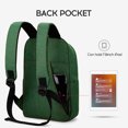 thumbnail image 4 of Moda Casual Estudiantes Mochila U-nisex Mochila impermeable de bolsillo de gran capacidad, 4 of 8