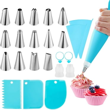Decorative Pastry Nozzles Set, Petal Decorating Tip For Cake Dessert Pastry Decoration, Stainless Steel Russian Ruffle Icing Piping Nozzles With Wide Applicability