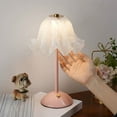 thumbnail image 6 of Fufafayo under $5 Bedside Table Lamp, Flower Shape Night Light, Plastic Touch Control Lamp for Bedroom Desk Shelf Living Room Office Study Reading Ambient Lighting, 6 of 8