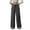 *Dark Gray, variant on VBVC Women's Drawstring Ribbed Knit Pants,Wide Leg Sweatpants For Women,Ladies Lightweight Trousers with Pockets,Sky Blue,S-2XL