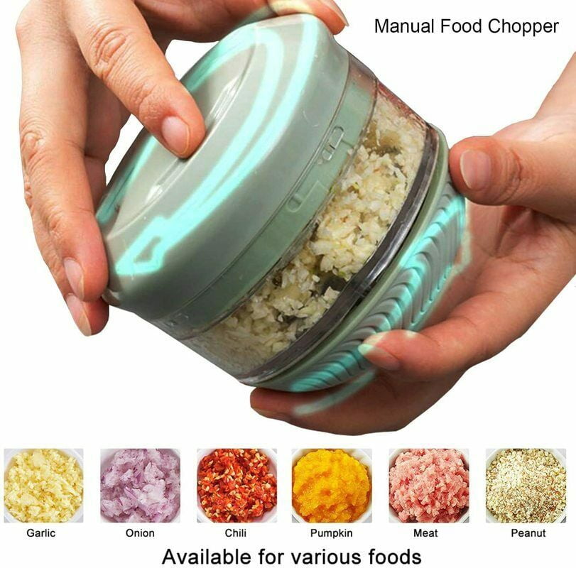 Electric Mini Chopper,Powerful Garlic Chopper,Onion Grinder, Masher, Crusher, Food Processor For Ginger,Chili,Veggie