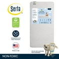 thumbnail image 4 of Serta SleepTrue Sparkling Sky 5" Dual-Sided Crib & Toddler Mattress - Sustainably Sourced Fiber Core - Waterproof - Lightweight - GREENGUARD Gold Certified - 5 Year Warranty, 4 of 10