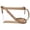 Khaki, variant on ibiyuan Clear Bag For Stadium Events, Clear Crossbody Bag, Transparent Purses Clear Zipper Pouches