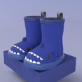 thumbnail image 1 of Three-dimensional Cartoon Shark Children's Rain Boots Baby Non-slip Rain Boots, 1 of 3