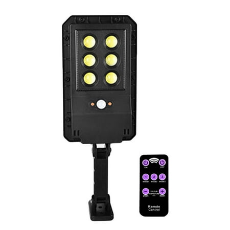 

Fovolat LED Solar Street Lights|Waterproof Solar Motion Sensor Outdoor Lights|IP67 Security Solar Powered Motion Lights for Outside Garden Street Patio Path Yard