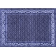thumbnail image 1 of Ahgly Company Indoor Rectangle Persian Blue Traditional Area Rugs, 2' x 4', 1 of 4