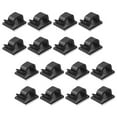 thumbnail image 5 of KAKOWELY Mini Cable Clips 50 Pcs Mini Outdoor Cable Clips Light Clips Decoration Clips Self Adhesive Hook0.56"X0.54"X0.35", 5 of 5