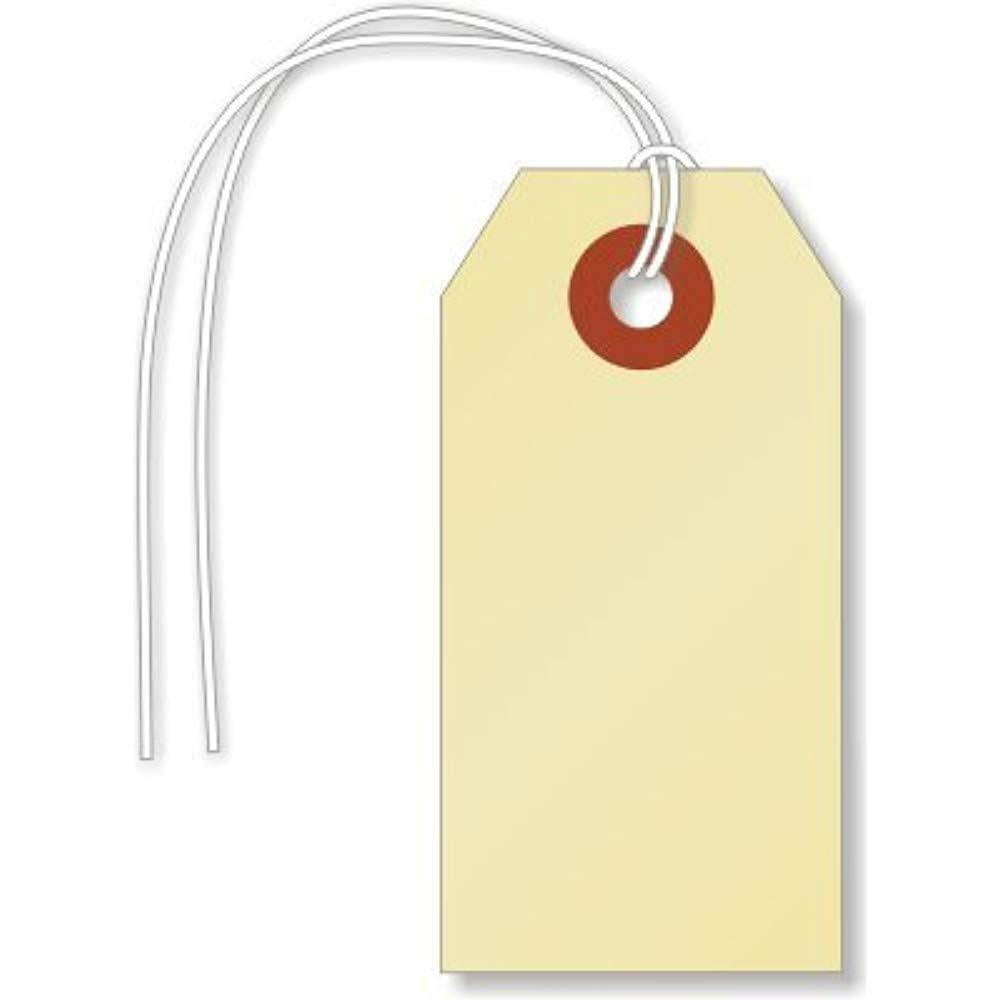 Pack Key Tags Of 1000 Blank Shipping With Attached String 1.375" X 2.75