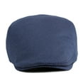thumbnail image 4 of Men's Cotton Flat Ivy Gatsby Newsboy Driving Hat Cap Cotton Solid Flat Roof Front Hat British Ancients Beret Hat Army Green, 4 of 4