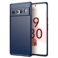 thumbnail image 1 of PANDACO Navy Brushed Metal Case for Google Pixel 6, 1 of 4