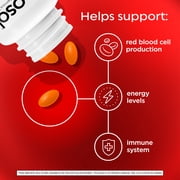 Feosol Complete Iron Supplement with Bifera, Supports Red Blood Cell Production and Reduces Side Effects, 30 Caplets