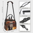 thumbnail image 2 of Disketp Elephant Sunset in Kenya Lonchera Térmica para Mujer y Hombre, Bolsa de Almuerzo Reutilizable e Impermeable para Trabajo, Viajes y Picnic, 2 of 7