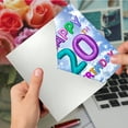 thumbnail image 5 of NobleWorks - 1 Funny 20th Birthday Greeting Card - Milestone (Not 3D or Layered) C9394MBG, 5 of 7