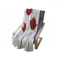 thumbnail image 4 of Floral Soft Flannel Fleece Blanket, Valentines Exquisite Rose Petals Blossoms Florets Nature Illustration Image, Cozy Plush for Indoor and Outdoor Use, 60" x 80", Vermilion and White, by Ambesonne, 4 of 6