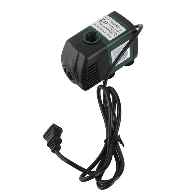 Bomba de Agua Sumergible, Tasa de Agua Ajustable, 1500L/H, H-Max 6.56ft, Motor de 25W, Boquillas de 11 mm y 17 mm, Para Acuarios, Fuentes, Jardines, Sistemas Hidopónicos 2
