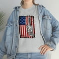 thumbnail image 7 of Patriotic Chainsaw USA Flag T-shirt - ID: 2103, 7 of 7