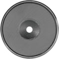 thumbnail image 6 of Master Magnetics Heavy-Duty Ceramic Round Base Magnet - 2.618'' Diameter, 0.375'' Thick, 0.275'' Dia. Hole, 65lb. Pull, Chrome, 07222, 6 of 7