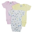 thumbnail image 1 of Bambini Short Sleeve One Piece 3 Pack, 1 of 3