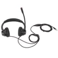 thumbnail image 2 of Auriculares de Oficina Binaural RJ9, Auriculares Telefónicos Negros Incorporados en Micrófono HD Para Telemarketing Para Servicio Al Cliente, 2 of 7