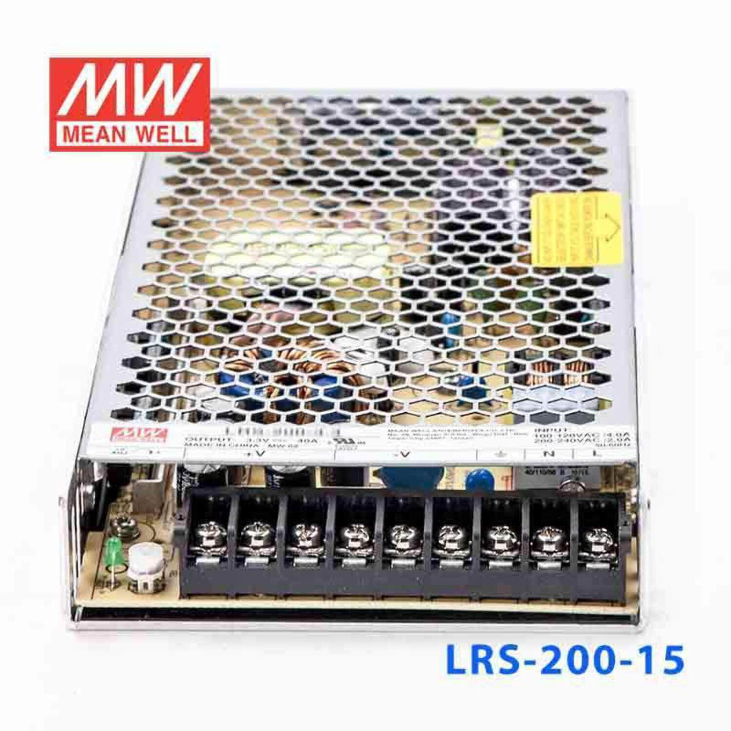 Mean Well LRS-200-15 Power Supply 200W 15V