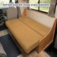 thumbnail image 4 of HUISEFOR Yellow RV Couch Covers for Sofa Bed Breathable Stretchable Furniture Protector for Camper Couch Bed, Anti-Slip & Wear-Resistant, Washable & Pet Friendly, 4 of 7