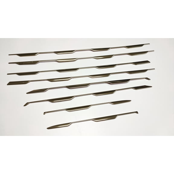 Car Accessories For Toyota Rav4 2019-2024 Front Grill Trims Gold Auto Parts