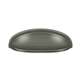 thumbnail image 2 of Deltana K407U15A Elongated Shell Pull 4-1/2" in Antique Nickel, 2 of 2