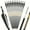 NJJB-YCR, variant on 12pcs 20'' 22in Aluminum Arrows Vanes Archery Mini Bow Bolts Screw Broadheads Hunting
