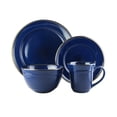 thumbnail image 2 of Better Homes & Gardens Farma 16 Piece Dinnerware Set Cobalt, 2 of 3