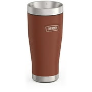 Thermos ICON Series Insulated Tumbler, 16oz, Hot 6 Hrs/Cold 12 Hrs, Dura-Seal Lid, Saddle