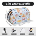 thumbnail image 5 of Goofa Cute Shark Pattern Double Layer Pen Pencil Case, Protective Large Capacity Storage Organizer Pen Pouch, Office College Supplies for Teens Adults, 5 of 7