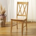 thumbnail image 2 of SAFAVIEH Yana Contemporary Wood Solid Dining Side Chair, Light Oak, 2 of 13