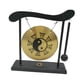 thumbnail image 5 of Gong Ornamento Viento Gongs Arte Carillón de Viento con Soporte Latón Escritorio Gong Feng Shui, 5 of 9