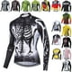 thumbnail image 2 of Weimostar Skeleton - Maillot de ciclismo para hombre, manga larga, otoño, para bicicleta de montaña, chaqueta profesional para ciclismo, ropa transpirable para ciclismo, 2 of 5