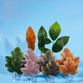 thumbnail image 7 of Artificial Reptile Terrarium Decor Leaves with Suction Cup, Fake Reptile Habitat Plants for Bearded Dragon Gecko Lizard Turtle Tank, Lifelike Reptile Hiding Climbing Foliage, 7 of 7