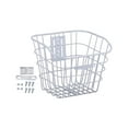thumbnail image 2 of Front Basket Basket with Detachable Front Handlebar Bike Storage White, 2 of 9