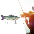 thumbnail image 1 of Señuelos de Pesca Cola Swimbaits con anzuelos Pesca de Verde señuelo, 1 of 8
