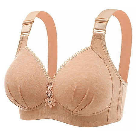 Bras For Women Under $10 EDHITNR Padded Bralettes For Women  Seamless Bras  Womens Solid Lace Lingerie Bras Plus Size Underwear Bralette Bras Comfortable Bra  Sleep Bras Under 10$