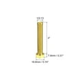 thumbnail image 2 of Unique Bargains Brass Hex Bolts, 1/2-13x3' 1 Pack Fully Thread Grade 4.8 Machine Screws, 2 of 4