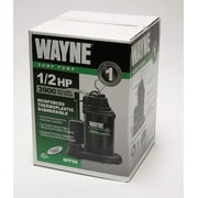 WAYNE SPF50 1/2 HP Thermoplastic Sump Pump with Integrated Vertical Float Switch
