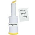 thumbnail image 1 of Bar Juice Pourer Store And Pour Containers Pour Bottles Drink Bartender Bottle Bottles Bartending Accessories,Tools,Supplies Pour Spouts Equipment Alcohol,Liquor Dispenser Mimosa, Speed(Yellow), 1 of 5