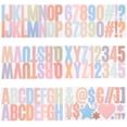 thumbnail image 4 of 6 hojas de pegatinas de letras numéricas, letras decorativas, pegatinas de números, pegatinas de letras autoadhesivas, 4 of 5