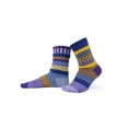 thumbnail image 1 of Solmate Purple Rain Crew Socks, 1 of 1