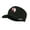 Black, variant on Yin and Yang Symbol Chinese Embroidered Cap - Black OSFM