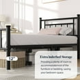 thumbnail image 5 of Walsunny Twin Size Metal Platform Bed Frame with Headboard and Footboard, No Box Spring Needed, Easy Assembly Anti-Slip Support, 5 of 7