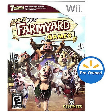 Farmyard Games-party Pigs (wii) - Pre-ow