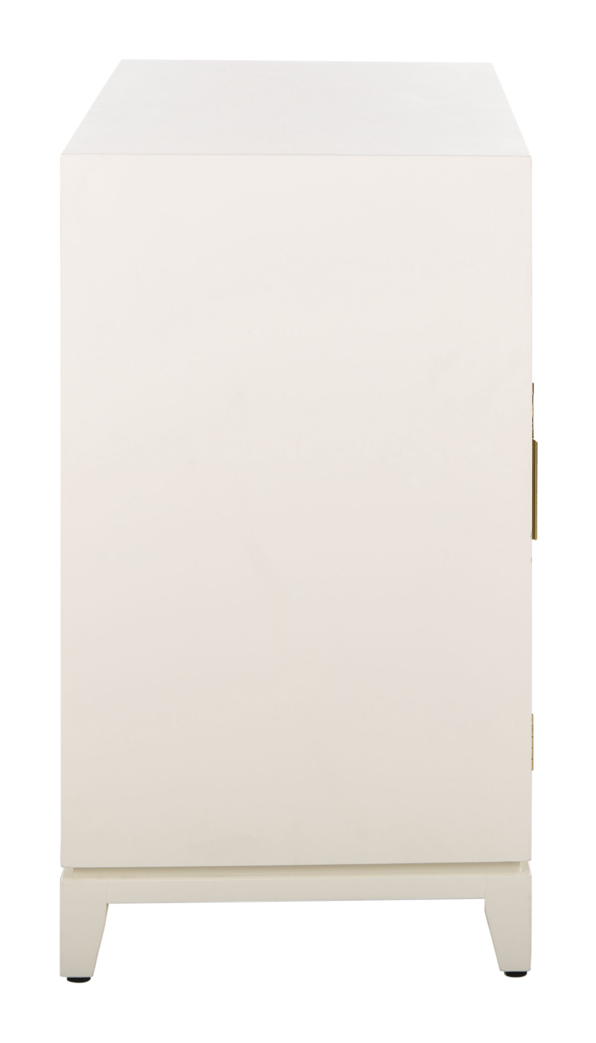 SAFAVIEH Nigel Solid Classic 2 Door 1 Drawer Chest, White